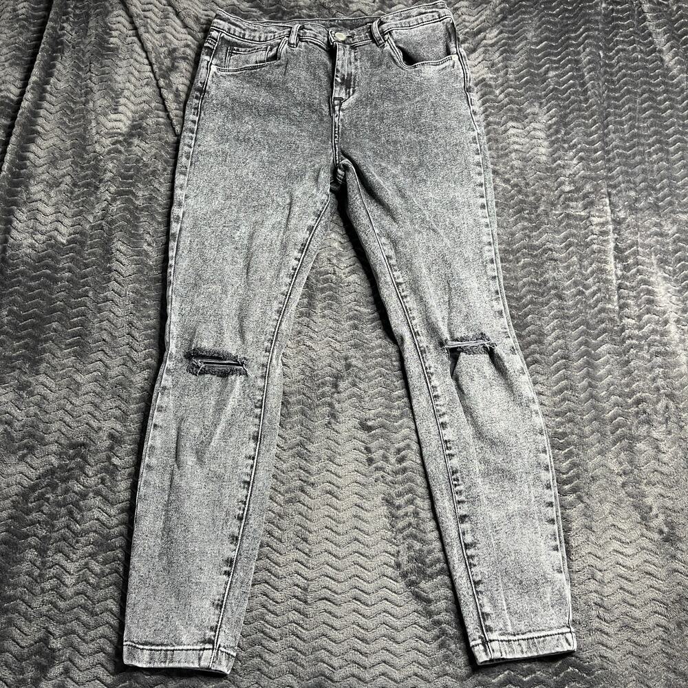 Blank NYC Womens Jeans Skinny Medium Wash Ripped The Great Jones Size 30
